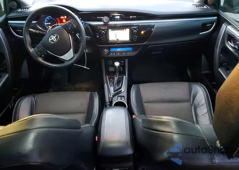 2015 Toyota Corolla L из США, поврежденный, VIN 5YFBURHEXFP227356